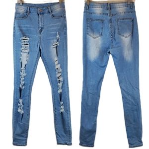Blushmark Distressed Skinny Jeans Size M Real Size 29 waist Womens